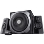 Trust Tytan 19019 - Altavoces 2.1 con Subwoofer de Madera, 120W Potencia Pico (60W RMS), Mando a Distancia Cableado, para PC, Laptop, TV, Música, Películas y Juegos